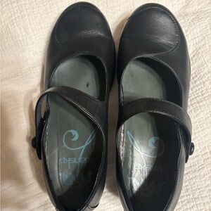 Dansko leather upper shoes .